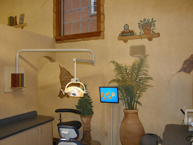 dental equipment and wall design